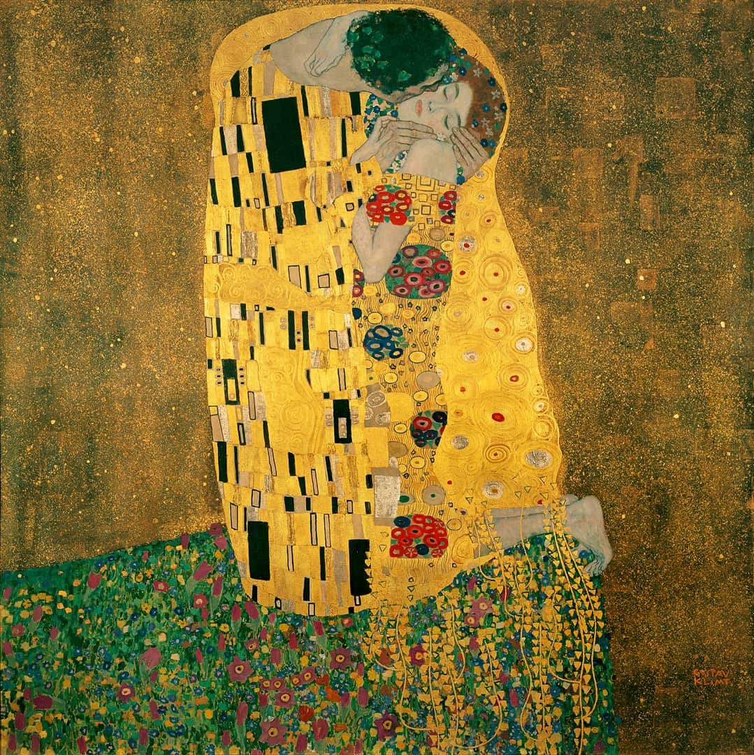 Le baiser, Gustav Klimt