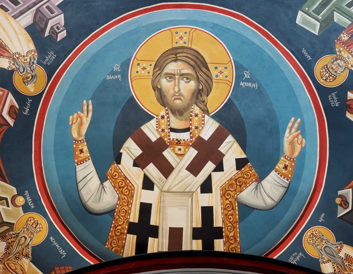 Fresque de l'église Theotokos Bitola, Macédoine, Petar-Milošević (Wikimedia-CC).